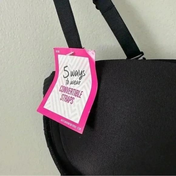 NWT Maidenform Womens Convertible Push Up Bra with Lace 40D - Picture 4 of 8